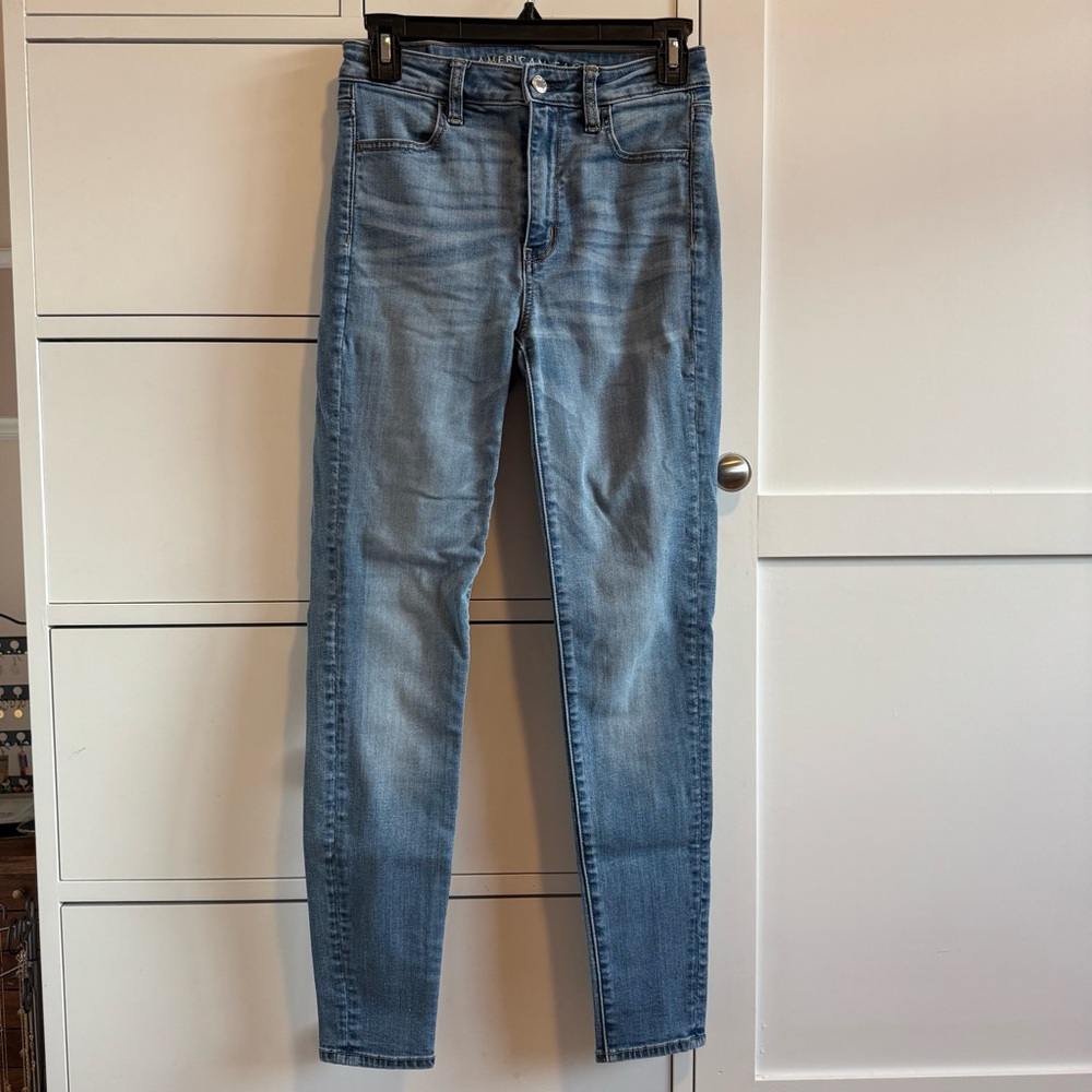AEO Super Hi-Rise Jeggings